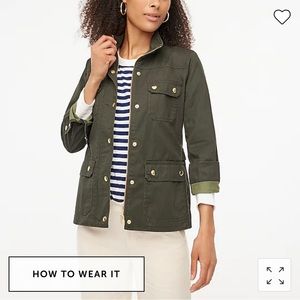 J. Crew | Twill Field Jacket | Size XXS